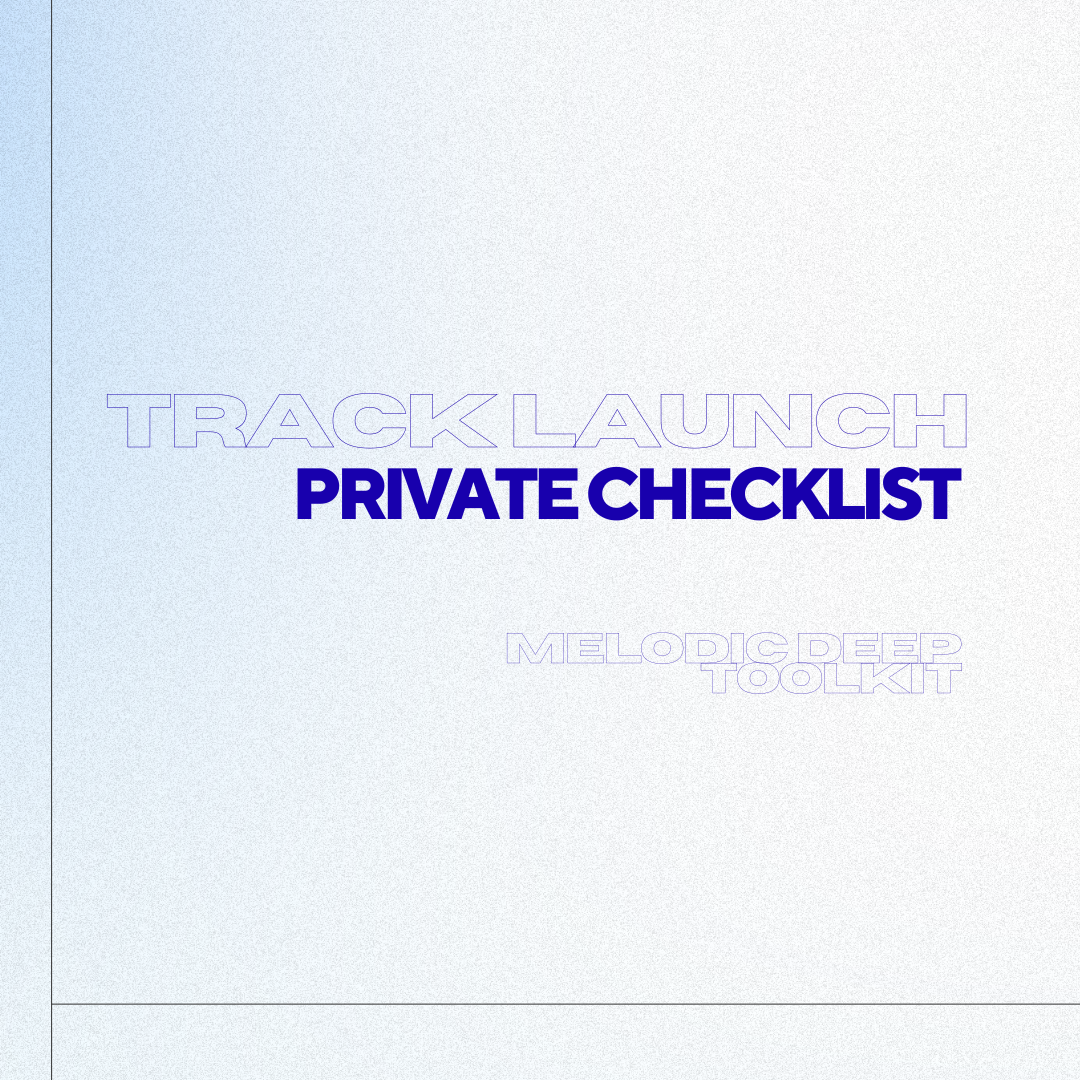FREE Download — Release Checklist for DJ/Producers